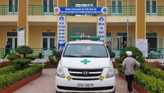 BVĐK Quang Khởi tổ chức khám sức khỏe miễn phí cho hơn 300 đảng viên phường Quỳnh Dị, thị xã Hoàng Mai năm 2019