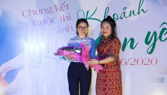 Ấm áp đêm trao giải Khoảng khắc yêu thương tại Bệnh viện đa khoa Quang Khởi