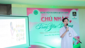 “Chủ nhật trao yêu thương” - hướng đến sự hài lòng của người bệnh